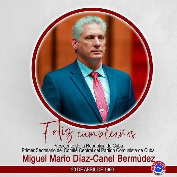 Muchas felicidades!!!
#YoSigoAMiPresidente 🇨🇺