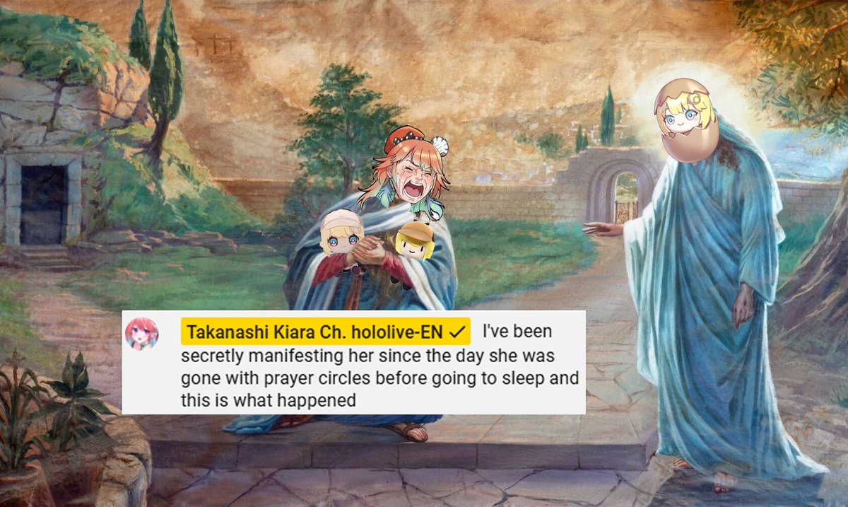 #1 Amepostle Takanashi Kiara
#ameliaRT #kfpmemes