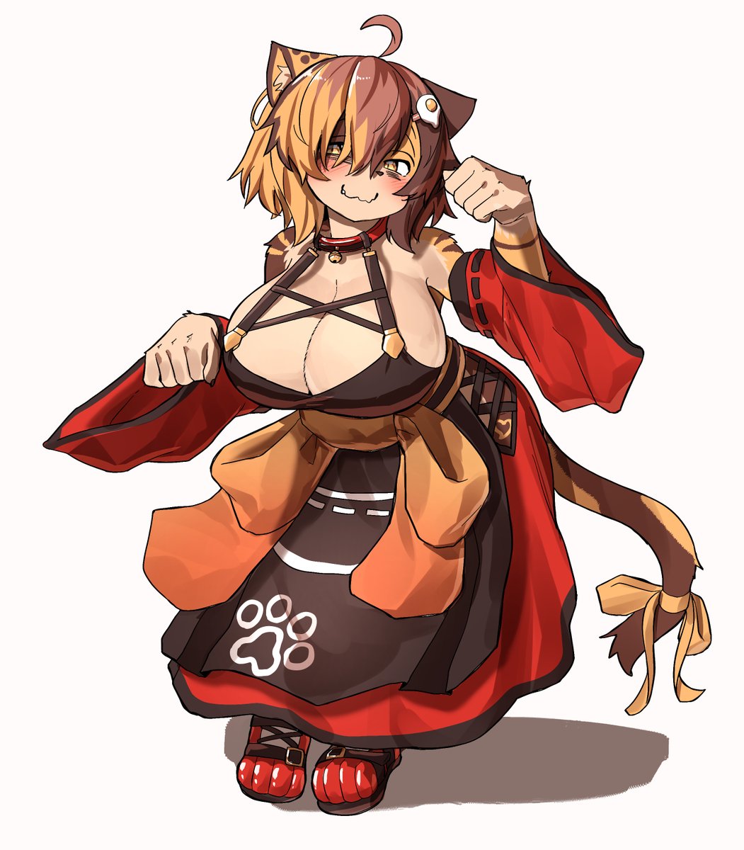 支援サイトで有料公開してから1年経過したものを無料公開中
オリエンタルな服を着る三毛猫ちゃん 