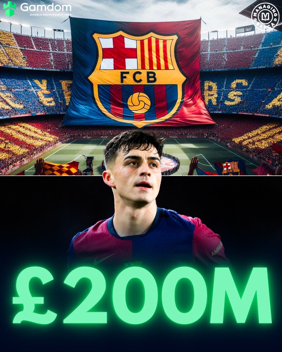 🚨 BREAKING: Manchester City are preparing a £200M offer to sign Pedri this summer.

They want to make him the HIGHEST-PAID Premier League midfielder.

[<a href="/fichajesnet/">Fichajes.net</a>] 🤯🔵🔴💸