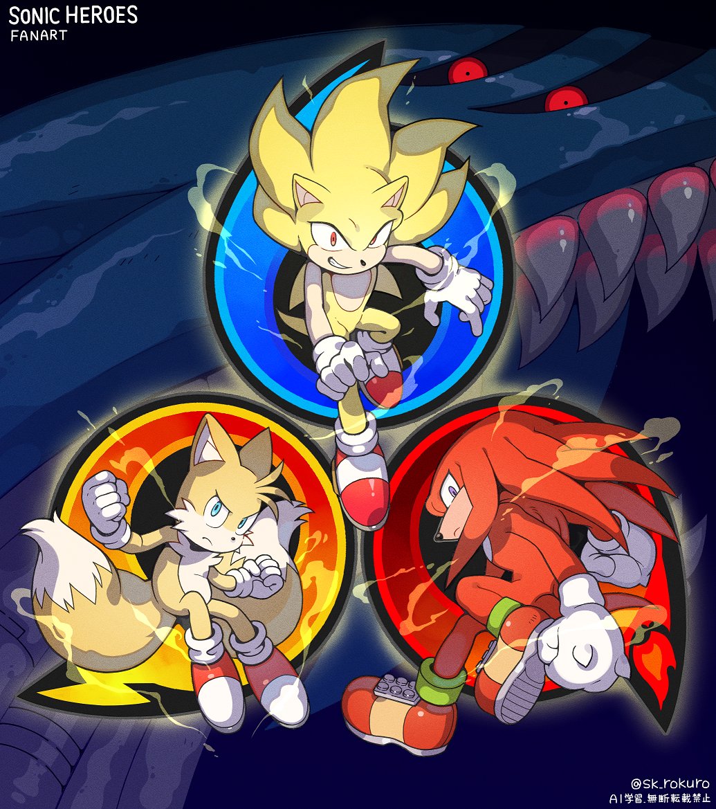 SONIC HEROES🔵🟡🔴✨
#Sonic #SonicTheHedgehog