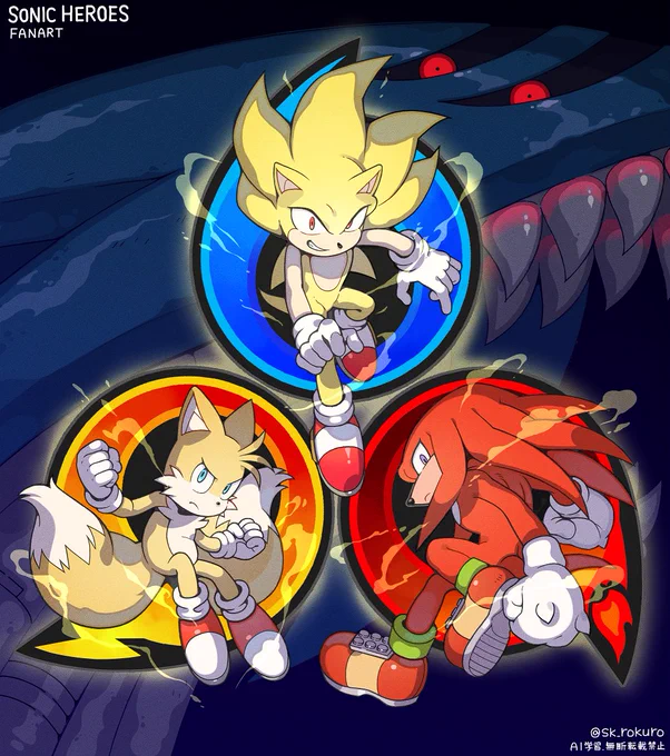 SONIC HEROES#Sonic #SonicTheHedgehog 