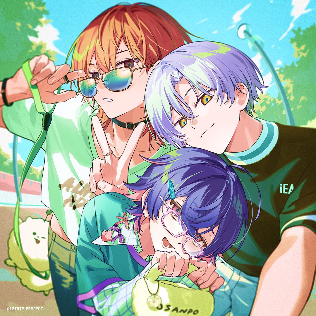 朝班カセットイラストが公開されました！ 8/6発売『18TRIP Cassette