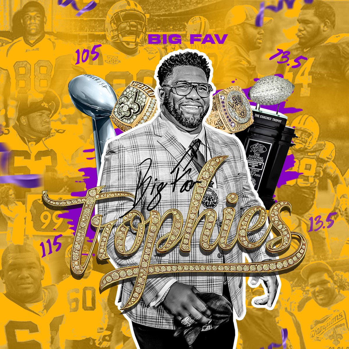 bigfav504's tweet photo. I can’t wait till y’all hear this bih!!!
“Trophies” — the first single off my next full-length album The Baller Broadcaster 2 — droppin’ early 2026.

Finally linked up with my bro Dave Lemon on this one. The track so soulful, it hit different!
Produced by The Hillz https://t.co/gIQIF6IRMG