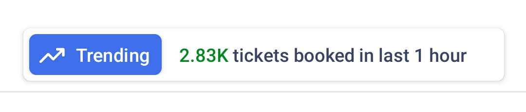 itsnkupdates's tweet photo. 🔥 #Jaat Box Office Update! 📊
BMS Sales:
- Today (4-5 pm): 2830 🚀
- Yesterday: 2510
Total Sales (9 am onwards):
- Today: 36300 🔥
- Yesterday: 23340
Strong momentum continues! 💥 #JaatBookings  #BoxOfficeNumbers https://t.co/0WchQzlhW9