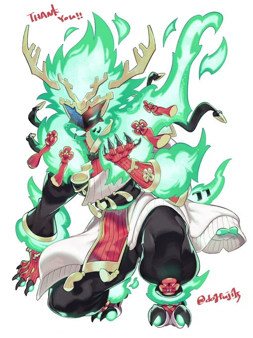 Thank you for the commission! #Skeb #Commission より#青景カセギ #桛の青景色 