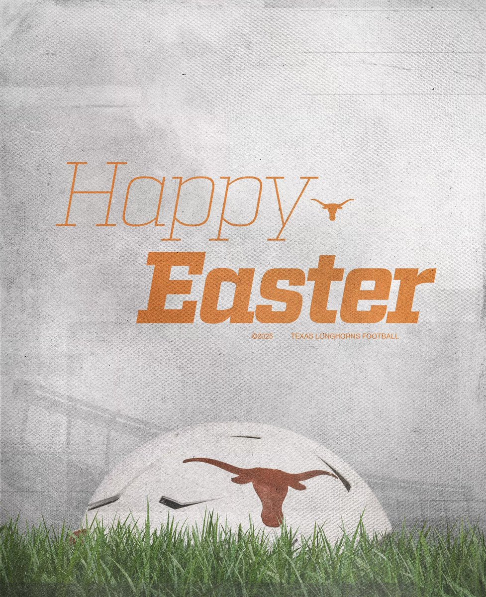Happy Easter from the Texas Football family!