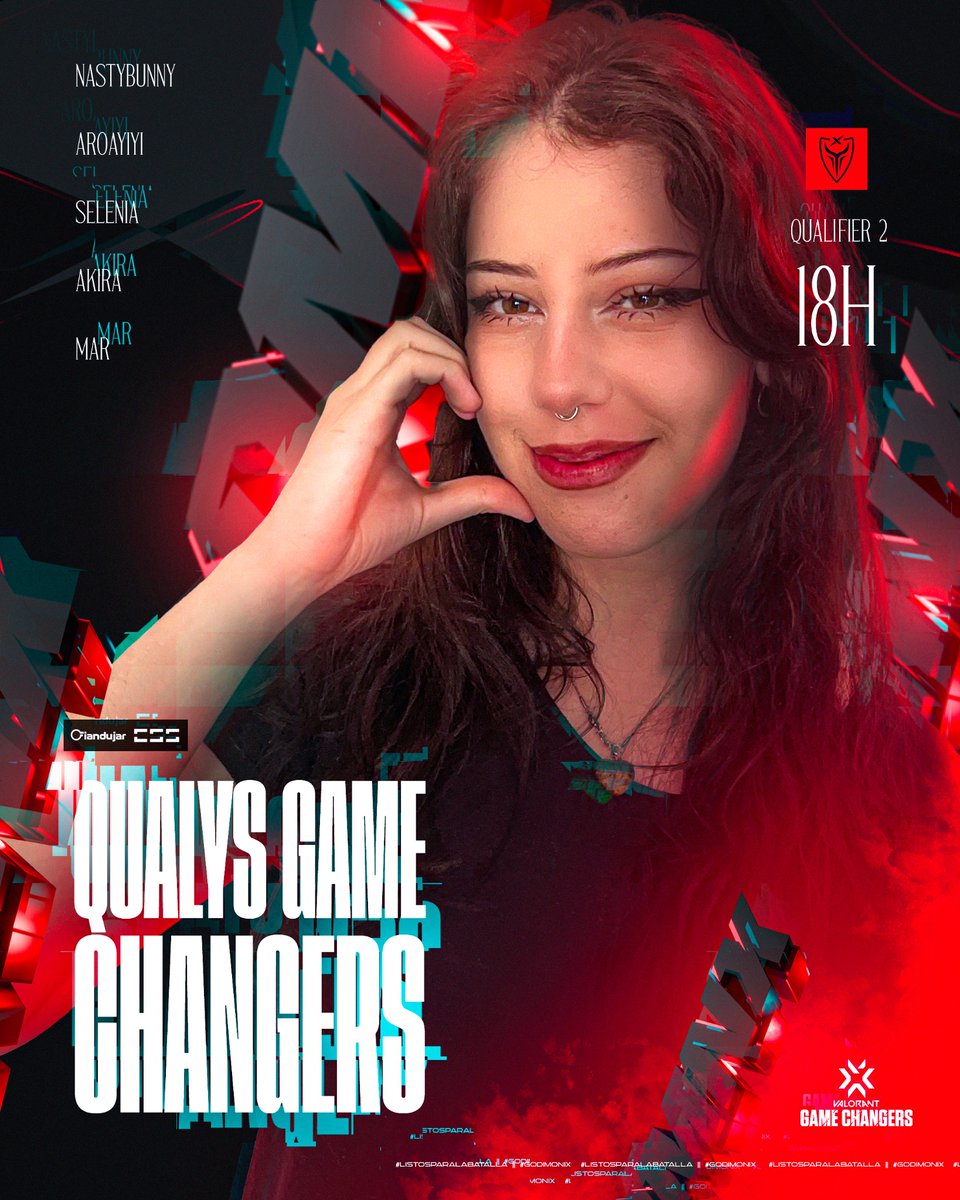 𝗠𝗔𝗧𝗖𝗛𝗗𝗔𝗬 | 𝗚𝗮𝗺𝗲 𝗖𝗵𝗮𝗻𝗴𝗲𝗿𝘀 🏆

Hoy jugamos el Q2, vamos 2-1 en el global y nos quedan 4 partidos por delante 😤

⏰ 18:00
📺 twitchtv/dimonixesports
🎙️ <a href="/vazkiinho/">Vazkinho</a> &amp; <a href="/Elcapuu_/">Elcapuchas</a>

Necesitamos vuestro apoyo MÁS que NUNCA 🔥

#BeDimoniX || #ListosParaLaBatalla 😈