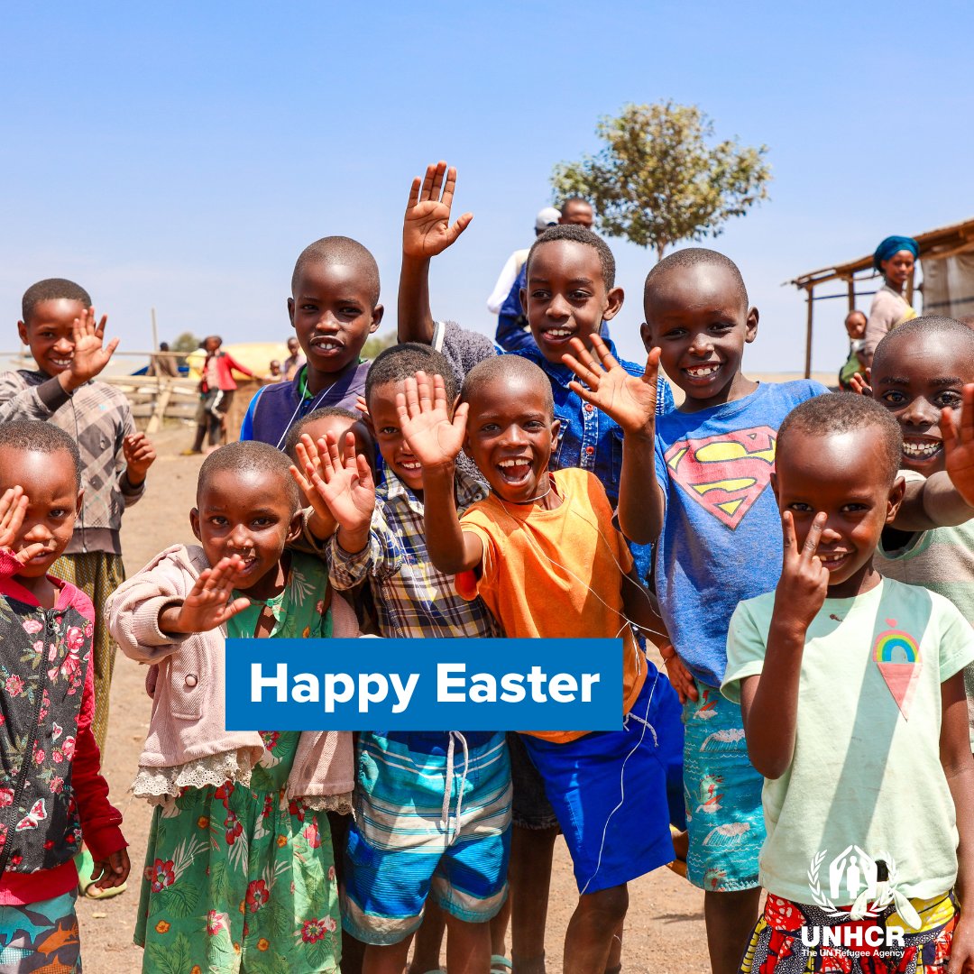 Wishing a joyful Easter to everyone – including families forced to flee.