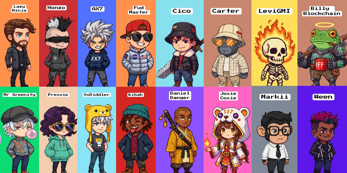 🖼️  𝐂𝐮𝐬𝐭𝐨𝐦𝐬 𝐛𝐲 𝐅𝐮𝐝   🖼️

Just some of the custom pfp's I've done for the <a href="/LiveStreamCabal/">Live-Stream Cabal 🎥</a> &amp; <a href="/TheHub_Eth/">The Hub</a> 🔥🔥

If your not in these communities yet hmu! 🫡