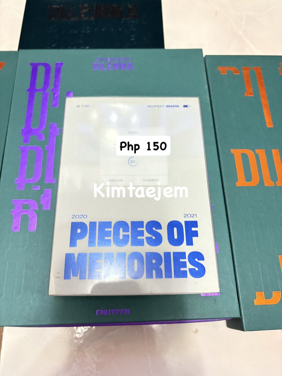 KimTaeJem's tweet photo. WTS/LFB:

Enhypen album/package Declutter Sale thread! ⋆｡°✩

Note: Prices reflect condition — some items may have flaws. But mostly in good condition. Paubos nalang talaga please. DOES NOT INCLUDE PHOTOCARDS.

📍Baguio
🚚 JNT
💳 GCASH https://t.co/uxIz1yDYTd
