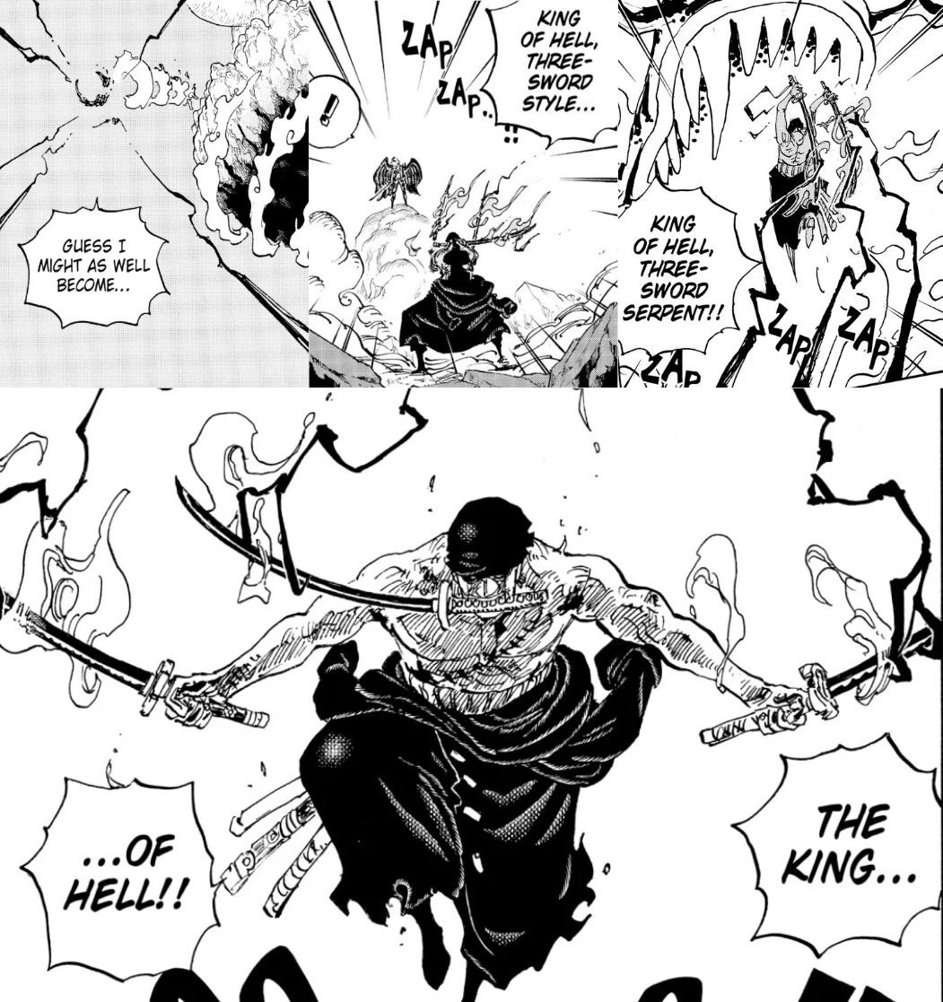 #ONEPIECE 
King of Hell Style killed so many agendas.😭