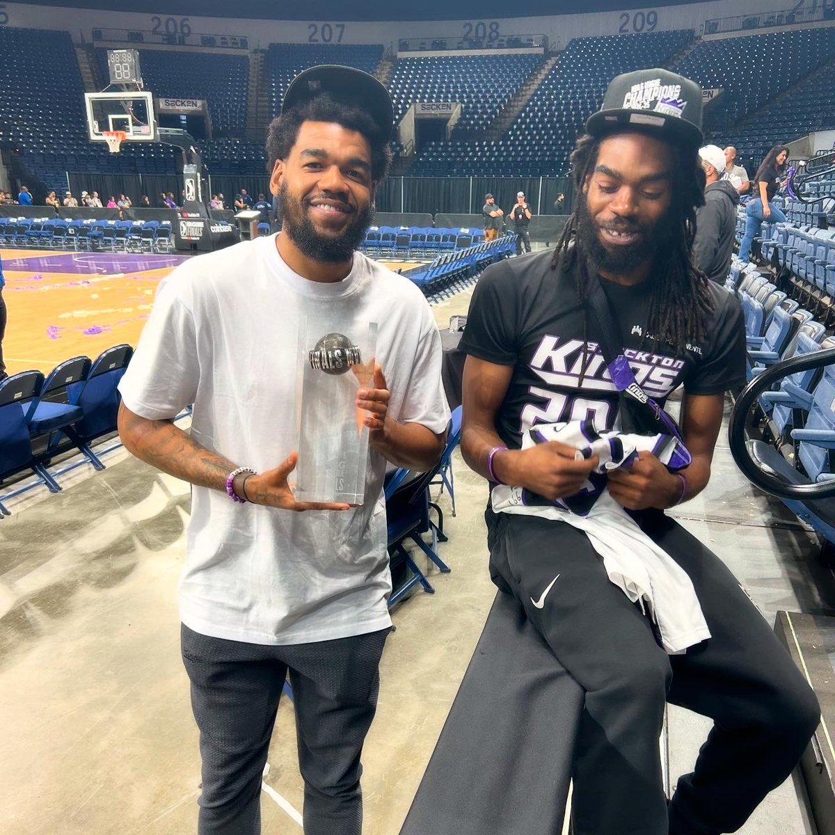 EasterJigga's tweet image. The MVP @masonjones2 @StocktonKings Thanks Again Champ