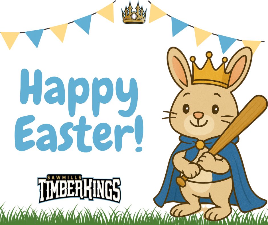 Happy Easter from The Timberkings! 🐰👑