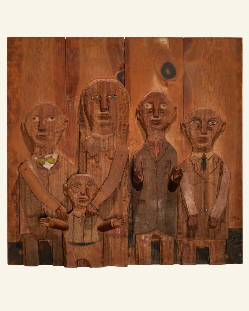 Life imitates art. #NationalLookAlikeDay  

Artwork credit: Marisol, “The Large Family Group,” 1957; © Estate of Marisol/Artists Rights Society (ARS), New York