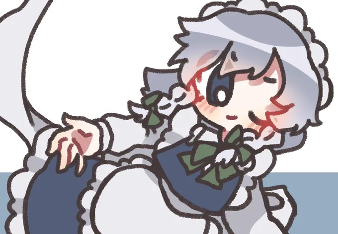 さくやさーん!#東方project #十六夜咲夜 
