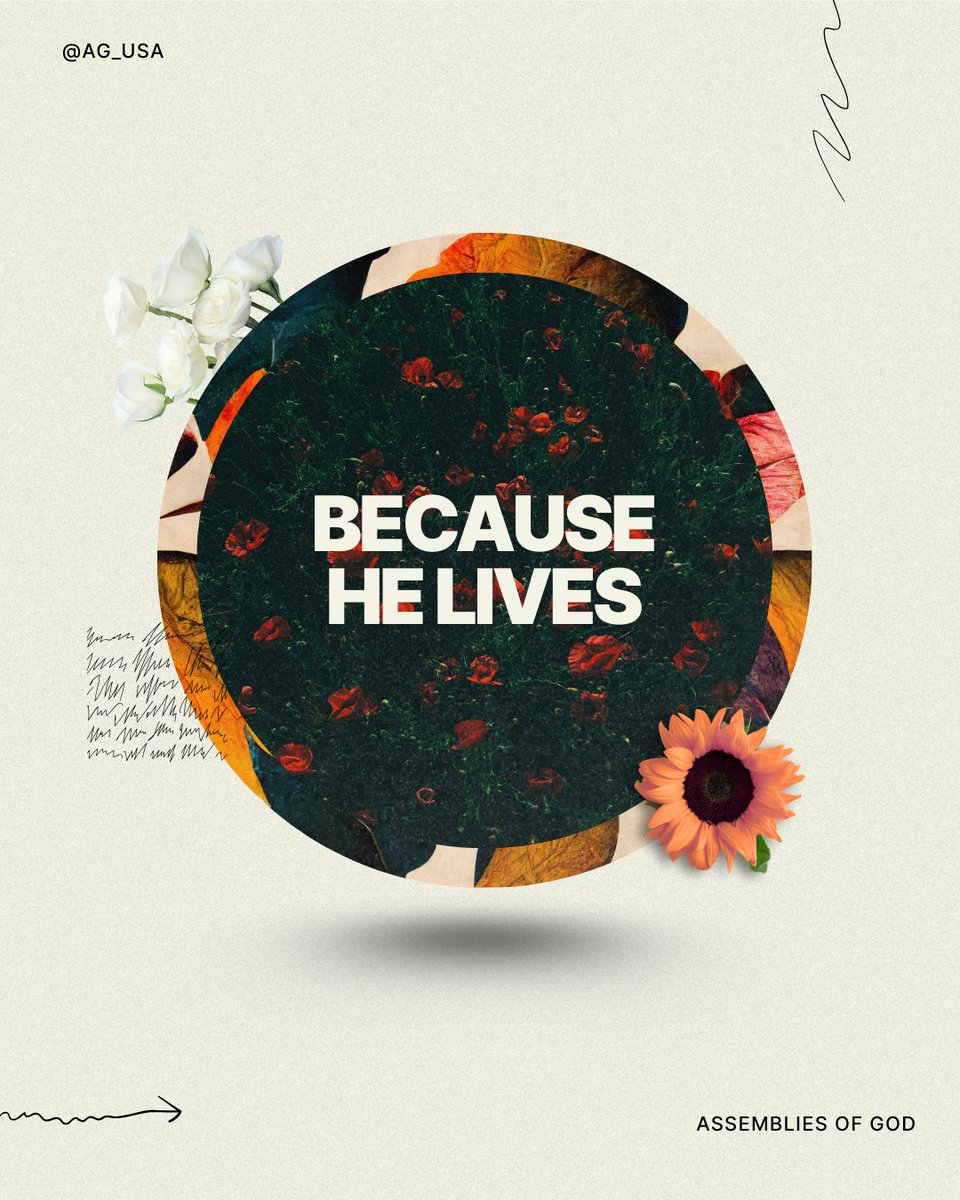 AG_USA's tweet image. Because He lives, everything changes.
This Easter, we’re reflecting on the life, hope, and identity we’ve found in the risen Savior.
What about you?
Because He lives, I am ______.
Fill in the blank in the comments and/or use slide 8 to repost to your answer.