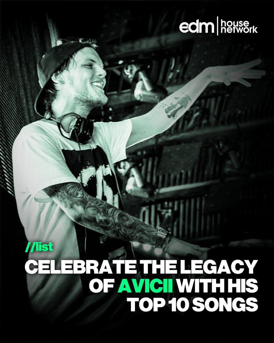 EDMHouseNetwork (@edmhousenetwrk) on Twitter photo Though he’s gone, his music lives on. Here are 10 of <a href="/Avicii/">Tim Bergling</a>’s top 10 songs. 💙💛
Which one’s your favorite?
Read more: edmhousenetwork.com/celebrate-the-… Though he’s gone, his music lives on. Here are 10 of <a href="/Avicii/">Tim Bergling</a>’s top 10 songs. 💙💛
Which one’s your favorite?
Read more: edmhousenetwork.com/celebrate-the-…