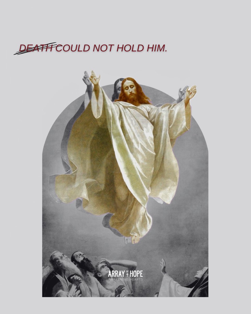 Christ is risen! He is risen, indeed! 

Alleluia! And Happy Easter!