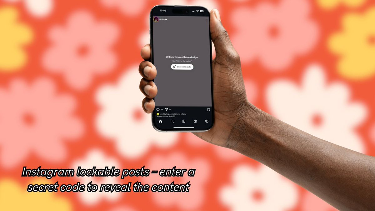 🔒 Instagram plan to introduce locked posts to drive engagement. If your followers want to see what's behind the lock, they'll need to find the secret code.

blog.push.fm/20490/instagra…