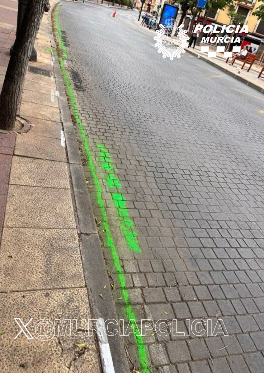 MurciaPolicia's tweet photo. 🚫 Recordamos que está prohibido pintar o realizar grafitis en la vía pública, nuestras unidades intensifican la vigilancia y denunciarán a los autores. https://t.co/fuqe6kGsgz