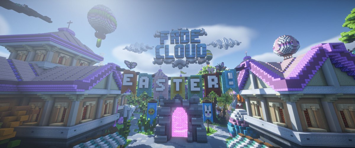 From everyone at Fadecloud - Happy Easter everyone! 🐣 ✝️ 🐣 

#Minecraft #MinecraftServer #MinecraftEaster #FadeCloud #Gens #MinecraftEconomy #PlayMinecraft #Gaming #FYP #GameOn
