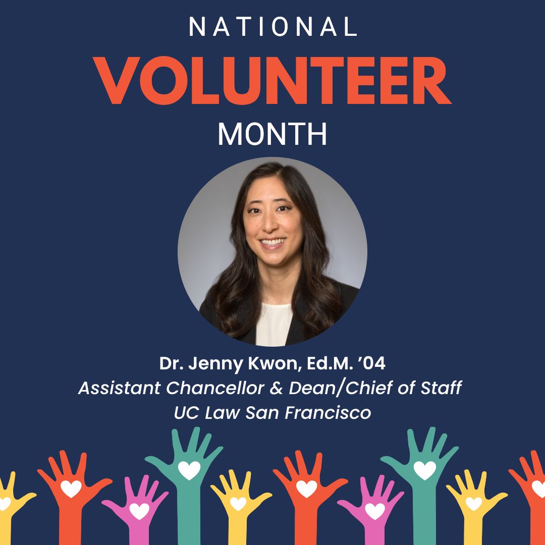 hgse_alumni's tweet image. HAPPY VOLUNTEER APPRECIATION DAY! To round out our amazing #HGSEvolunteer features this month is Dr. Jenny Kwon, Ed.M. &apos;04! Dr. Kwon served as a SAMI mentor during the 2024-2025 academic year. #hgsealumni #harvardeducation