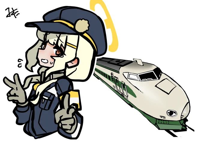描いてて薄っすら思ってたけど手袋してるか。 