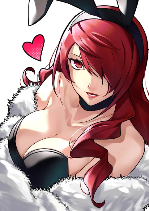 Mitsuru Bunny Suit for Easter #Persona