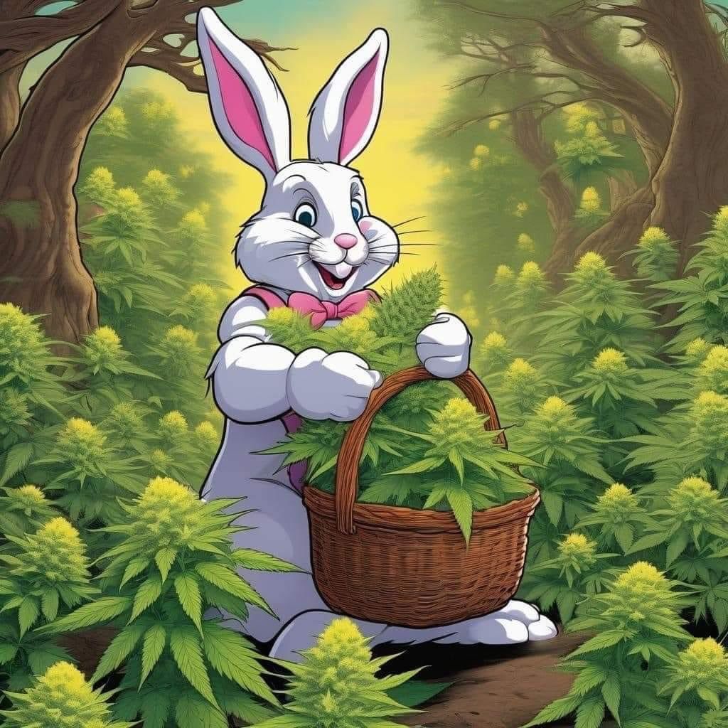 WeedPorns's tweet image. Hoppy Easter 🐰