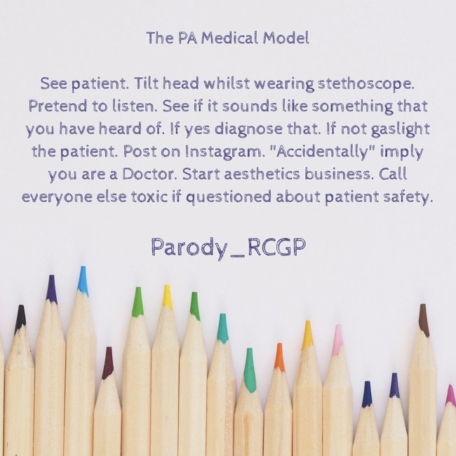 Ever wondered what the "Medical Model" is? 
Hold my beer...