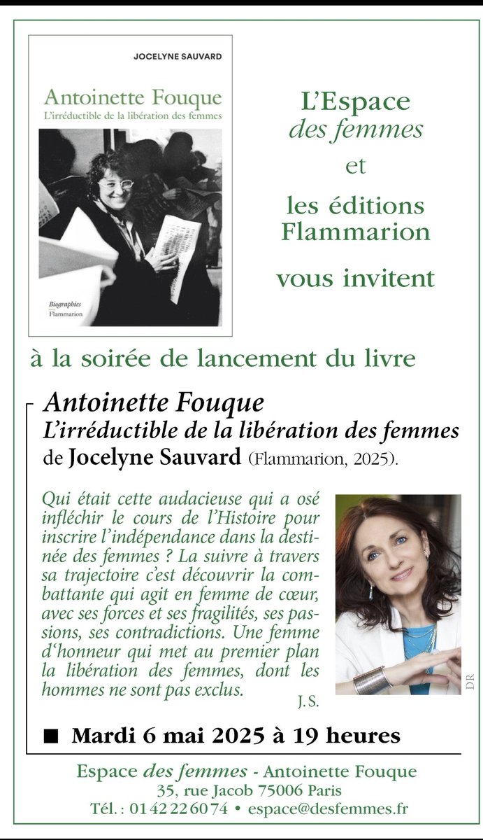 Le MARDI 6 MAI !💚💚