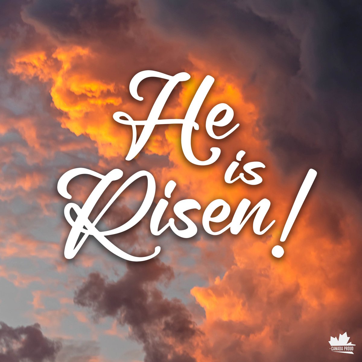 WeAreCanProud's tweet photo. Wishing a happy and meaningful Easter to all Christians in Canada and around the world! https://t.co/l2nh20qIGN