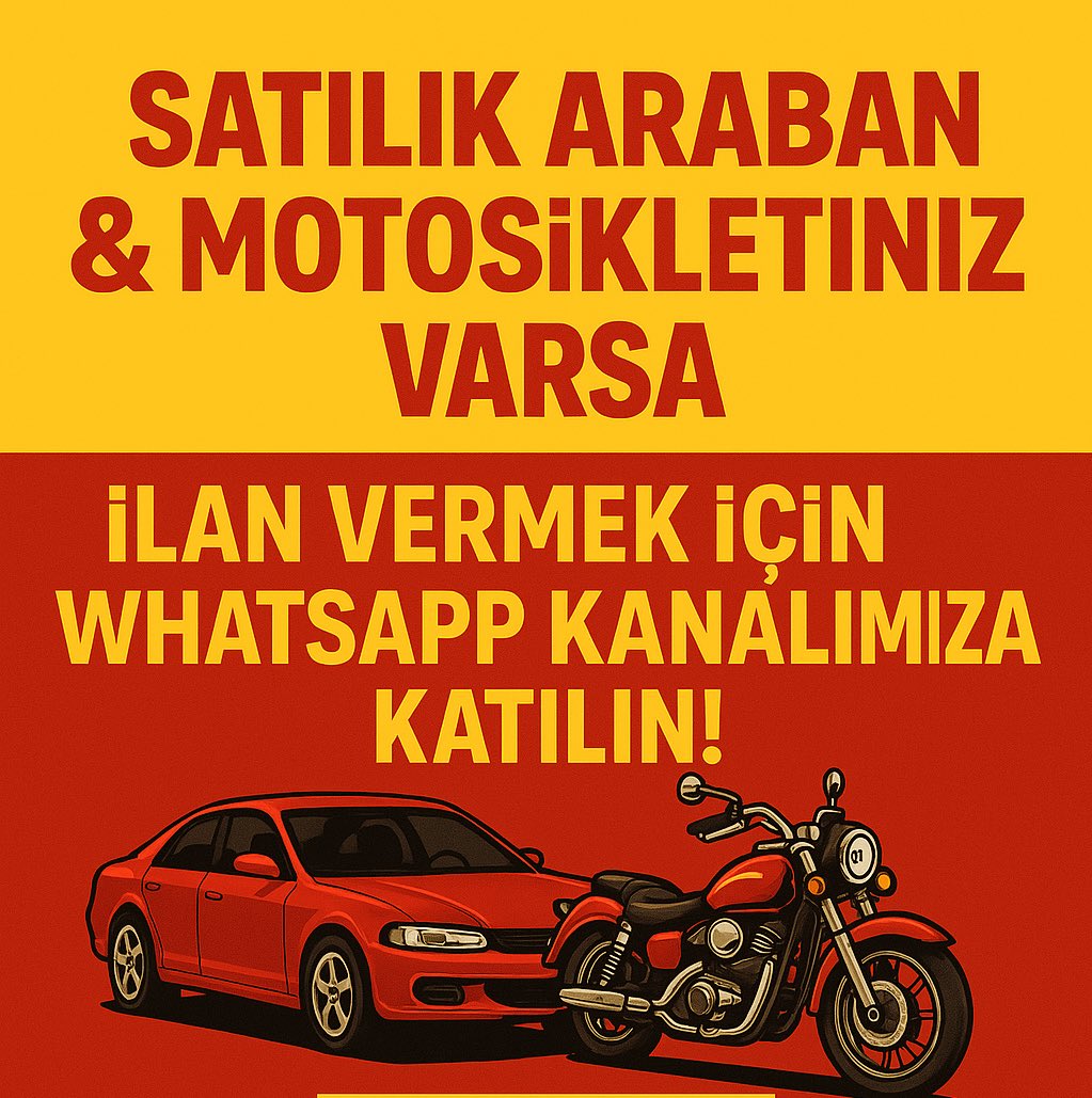 İLAN VERMEK İÇİN WHATSAAP KANALI 👇🏻👇🏻👇🏻🚨
whatsapp.com/channel/0029Va…