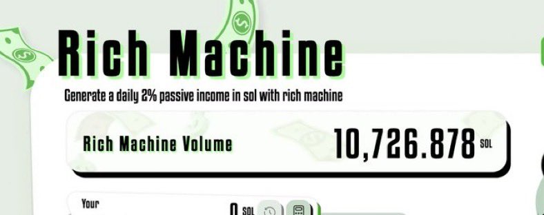 I just printed 20k$ with the $RICH Machine! By 2026 I’m going to be a $SOL millionaire with this tool Do not miss it out!