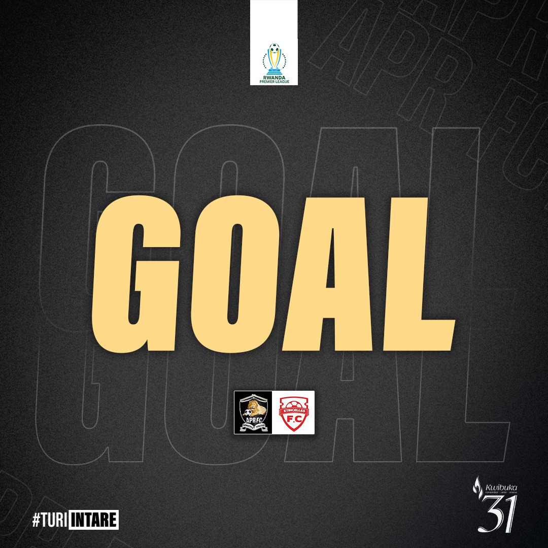 aprfcofficial's tweet photo. 9' Goaaaaaaal!

Cheick Djibril Ouattara ⚽️

APR FC 1️⃣-0 Etincelles FC https://t.co/k5RQflQQba