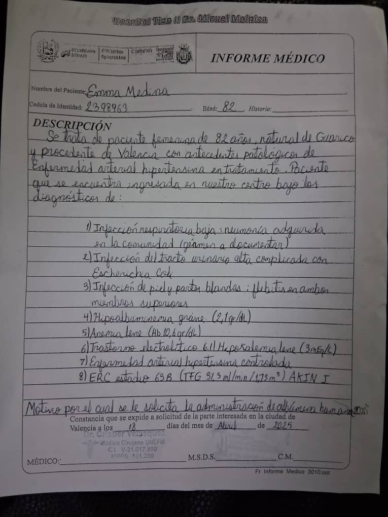 judithsubero's tweet photo. Y si es de Pedir pues me toco. Les anexo informe Medico si desean comunicarse mi número es 0412/8739808 Soy Milagros Chire los datos bancarios, para Transf.Mercantil Cta Ah 0105-0041-99004129-2391
Pago Móvil 0412/873980 C.I8.739.808
Mercantil @CruzRojaVe @caritasdevzla https://t.co/4BzkAX3EV2
