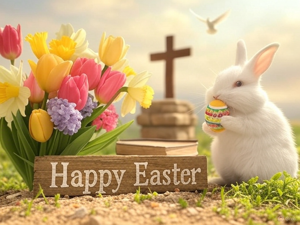 Wishing everyone a blessed easter from us!