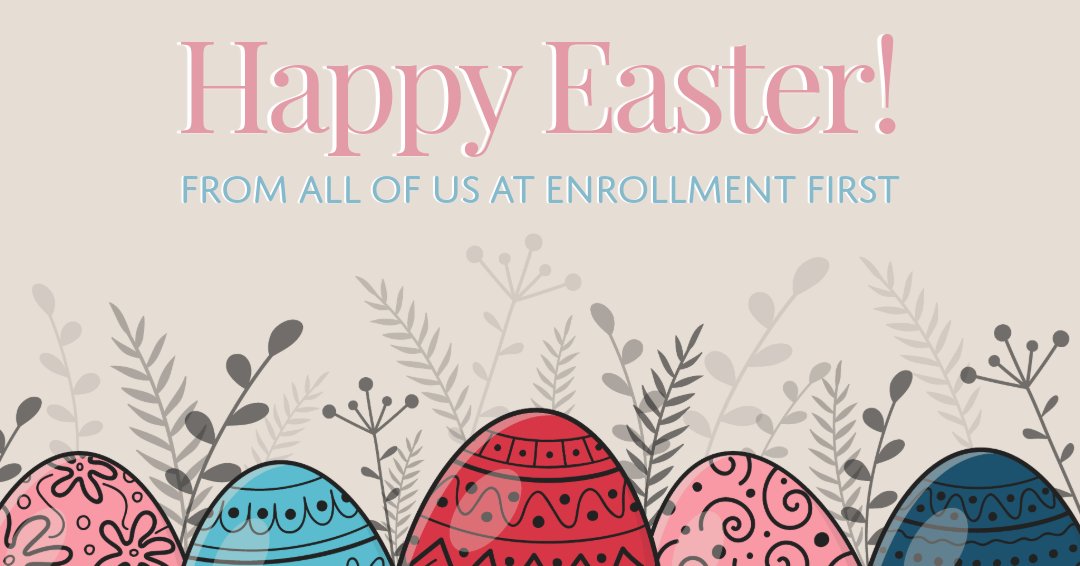 Enrollment1st's tweet photo. Wishing you a joyful and vibrant Easter from all of us at Enrollment First! Let's celebrate this special day together!

#HappyEaster #Easter2025 #EasterDay https://t.co/IwDE2exUVS