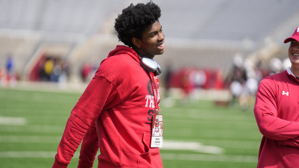 Evan Flood (@evan_flood) on Twitter photo Touted 2027 edge rusher Brian DeMoss "loved" Saturday's visit to Wisconsin.
247sports.com/college/wiscon… (VIP) #Badgers <a href="/BrianF_Demoss/">Brian Future Demoss ⭐️⭐️⭐️</a> Touted 2027 edge rusher Brian DeMoss "loved" Saturday's visit to Wisconsin.
247sports.com/college/wiscon… (VIP) #Badgers <a href="/BrianF_Demoss/">Brian Future Demoss ⭐️⭐️⭐️</a>