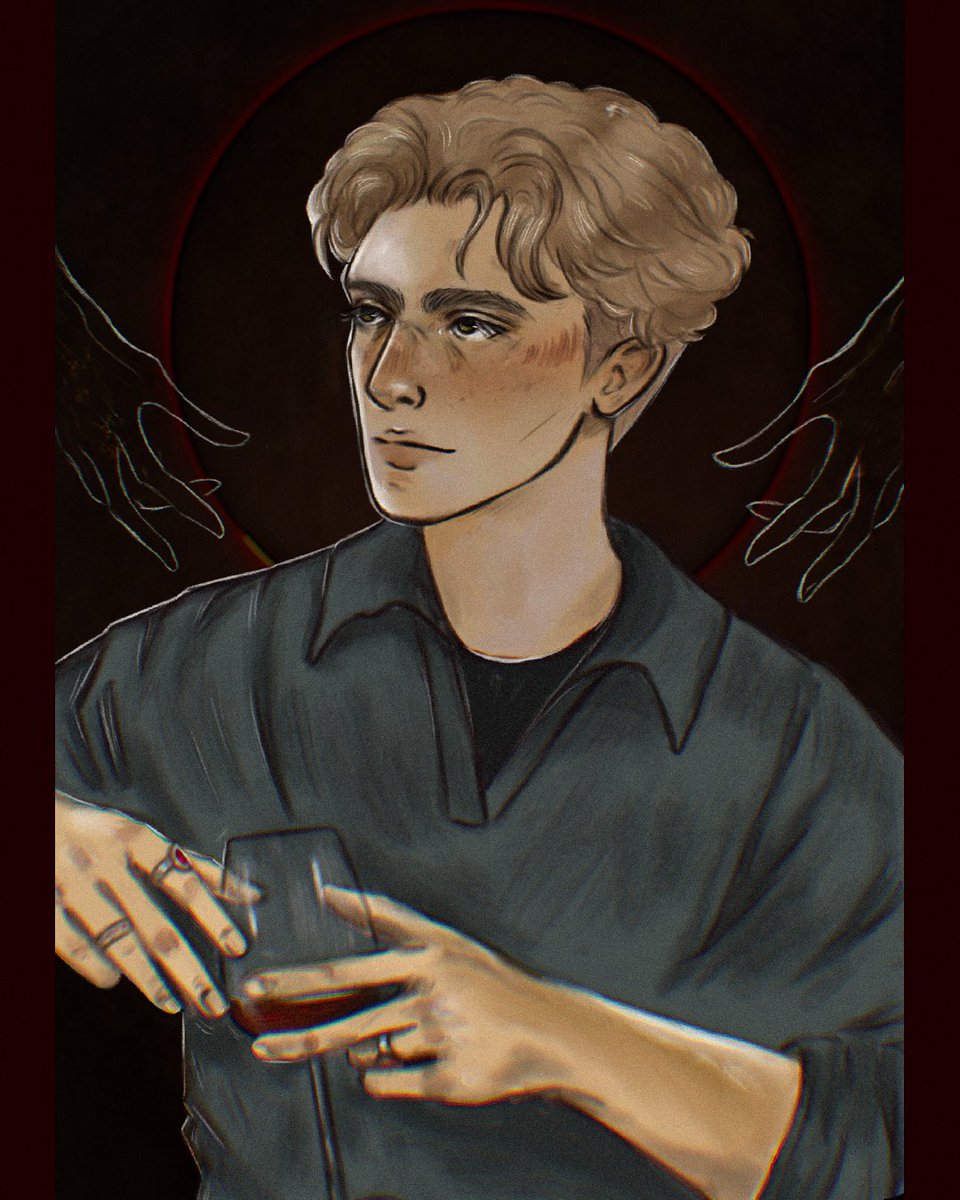 rnrd_art's tweet image. The Devil knows your name, David Aristarkhov🩸🗡️
David from Evocation by @s_t_gibson
#art #procreate #evocation