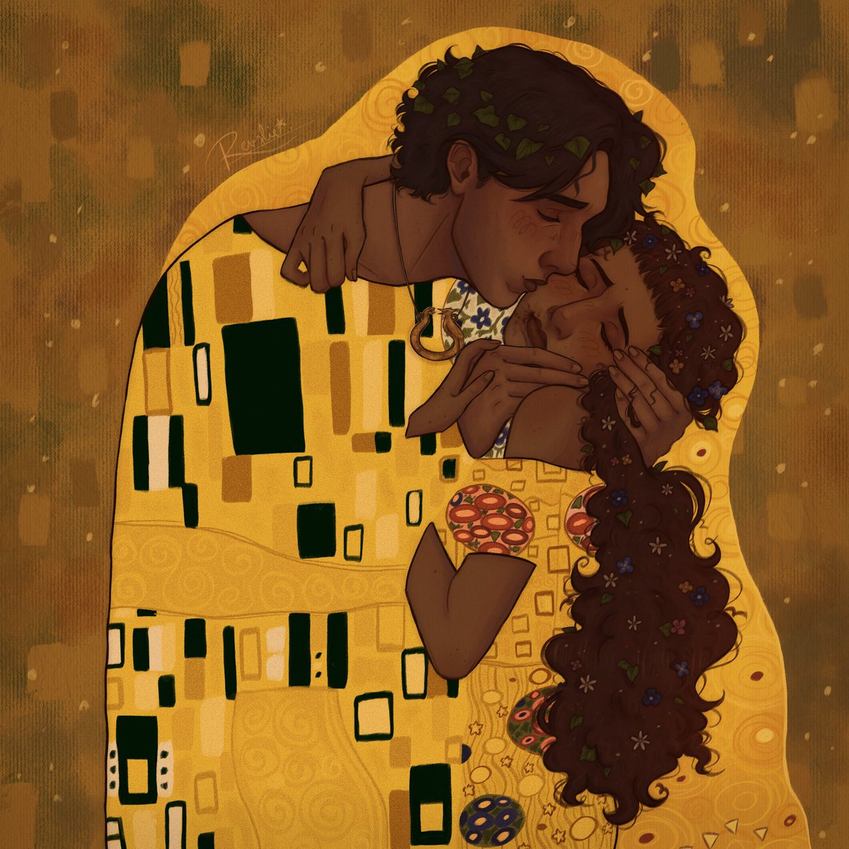Revslie's tweet photo. the kiss 🕊️

#sotr #sunriseonthereaping #haydove #haymitchabernathy #lenoredove #thg https://t.co/y8uPZiTuwE