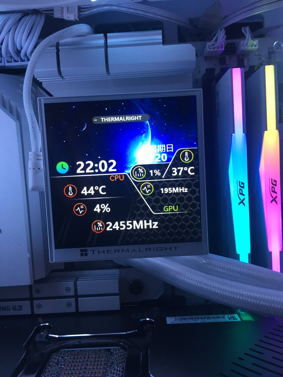 sanmarinominami's tweet image. THERMALRIGHT HYPER VISION 360作動しました、作動ソフトTRCC英語版がウィルスの可能性が有ると言う事でダウンロード出来ず、違うバージョンのソフトをダウンロードしてしまい作動しなかったようです、中国版TRCCはダウンロード出来たので中国語版で作動させました、中国語ですが💦
#THERMALRIGHT