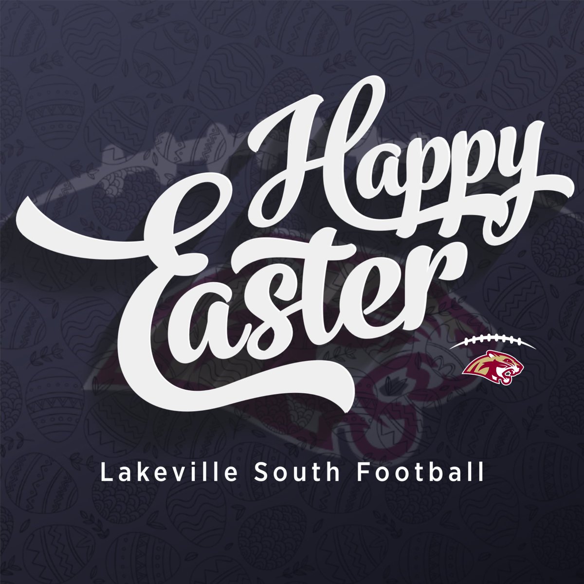 LSHSCougarsFB's tweet image. Happy Easter!