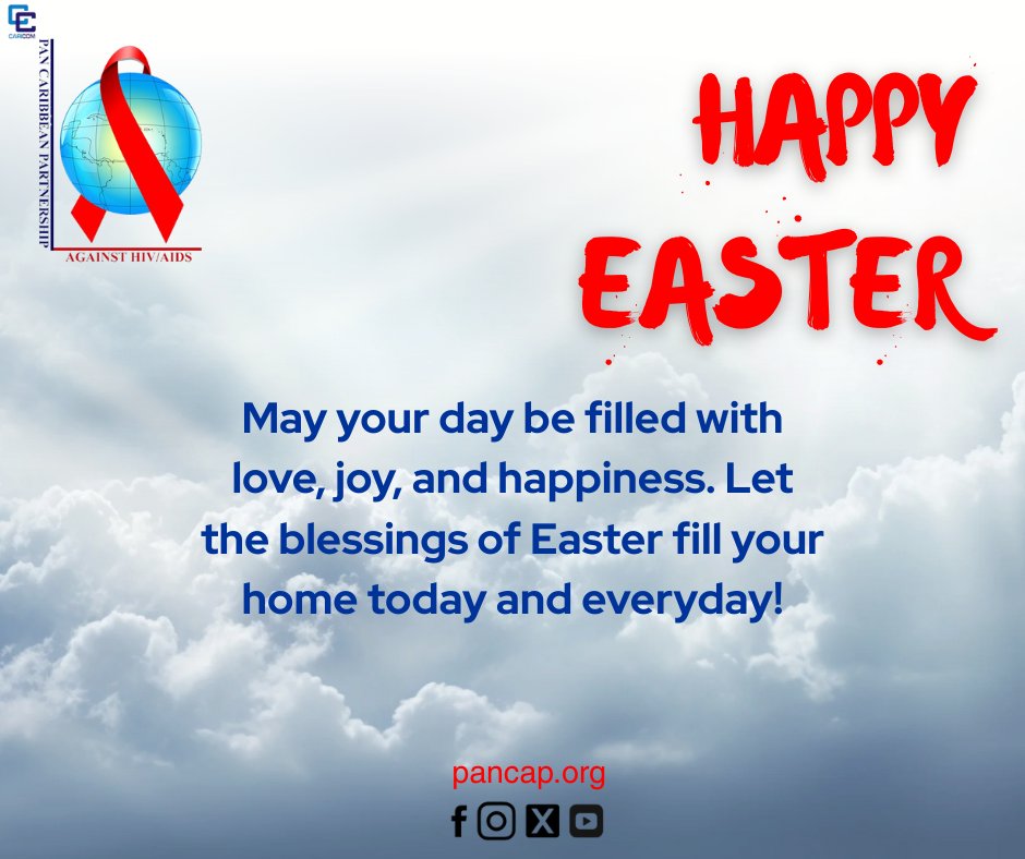 Happy Easter from the Director and Staff of the PANCAP Coordinating Unit (PCU)