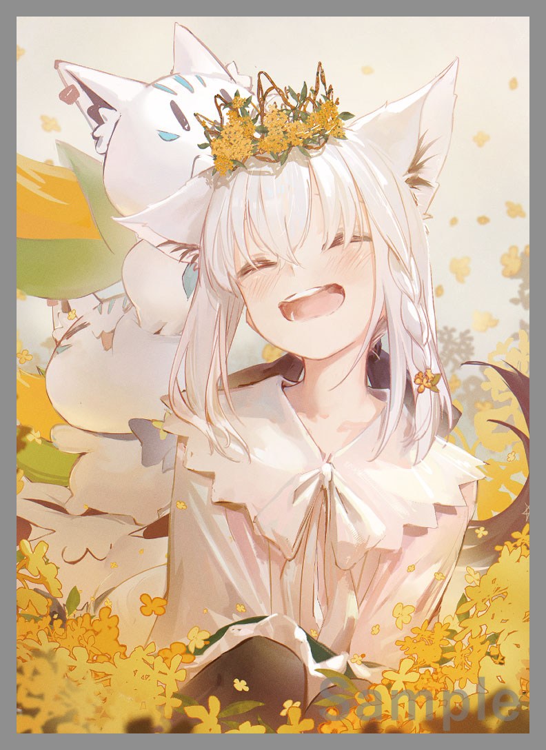 COMIC1☆26/コミ1/Web頒布 新作情報
「フブキ」のスリーブとプレイマットになります。イラストはhyde様(@tabakko)になります! 