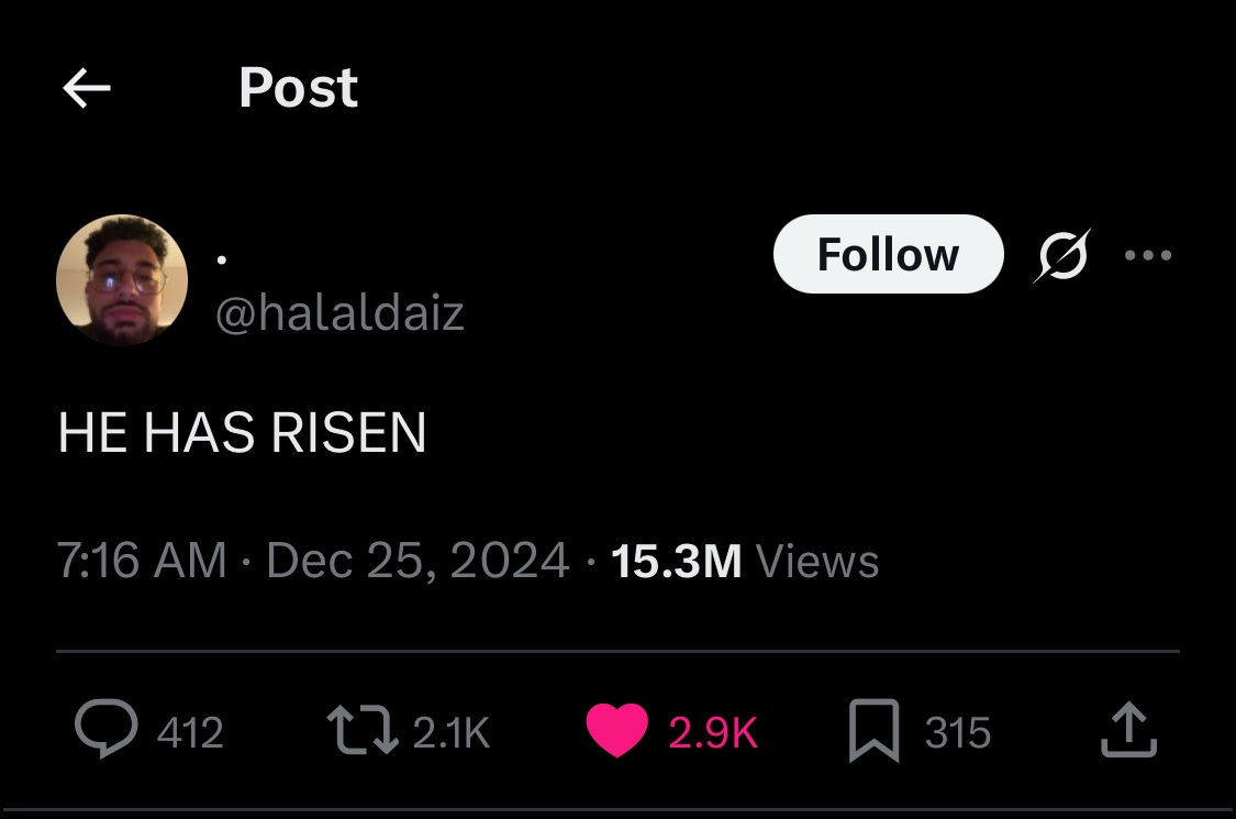 HAPPY BIRTHDAY JESUS