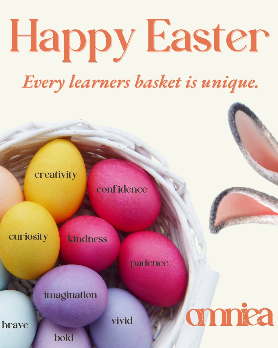 No two baskets are the same, and that’s the beauty of it. 

This Easter, we're celebrating the unique strengths in every learner’s basket. Whether it’s creativity, curiosity, resilience, or kindness… every strength matters.

Happy Easter from our hearts to yours! 💛