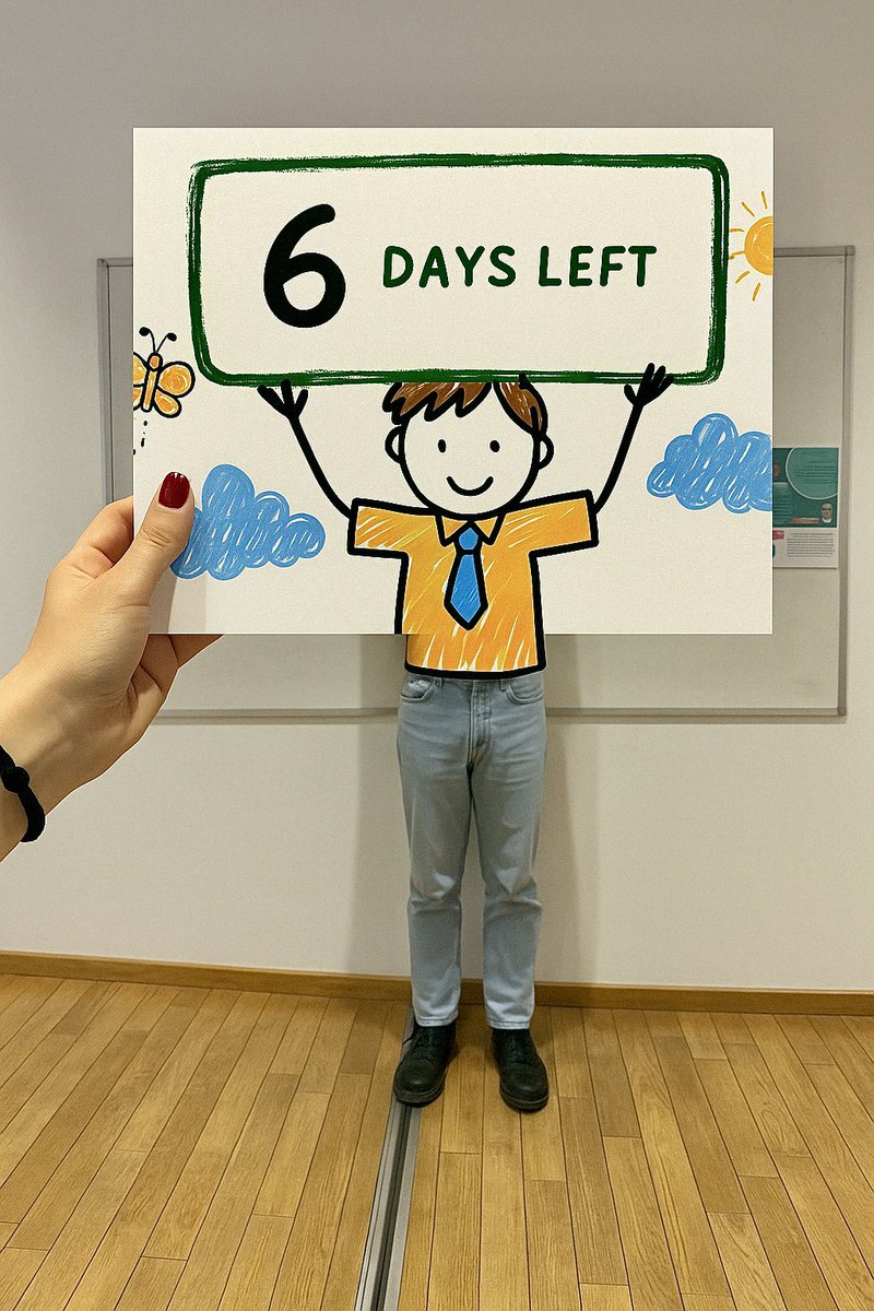mefelo2025's tweet photo. Only 6 days left for MEFELO’25!
The clock is ticking and the stage is waiting for you!
Be part of the most exciting event of the year don’t miss your chance!

Deadline: April 25th!
Register now and get ready to shine!

#MEFELO25 #6DaysLeft #Countdown #StageIsYours https://t.co/GZvGXX5TGg