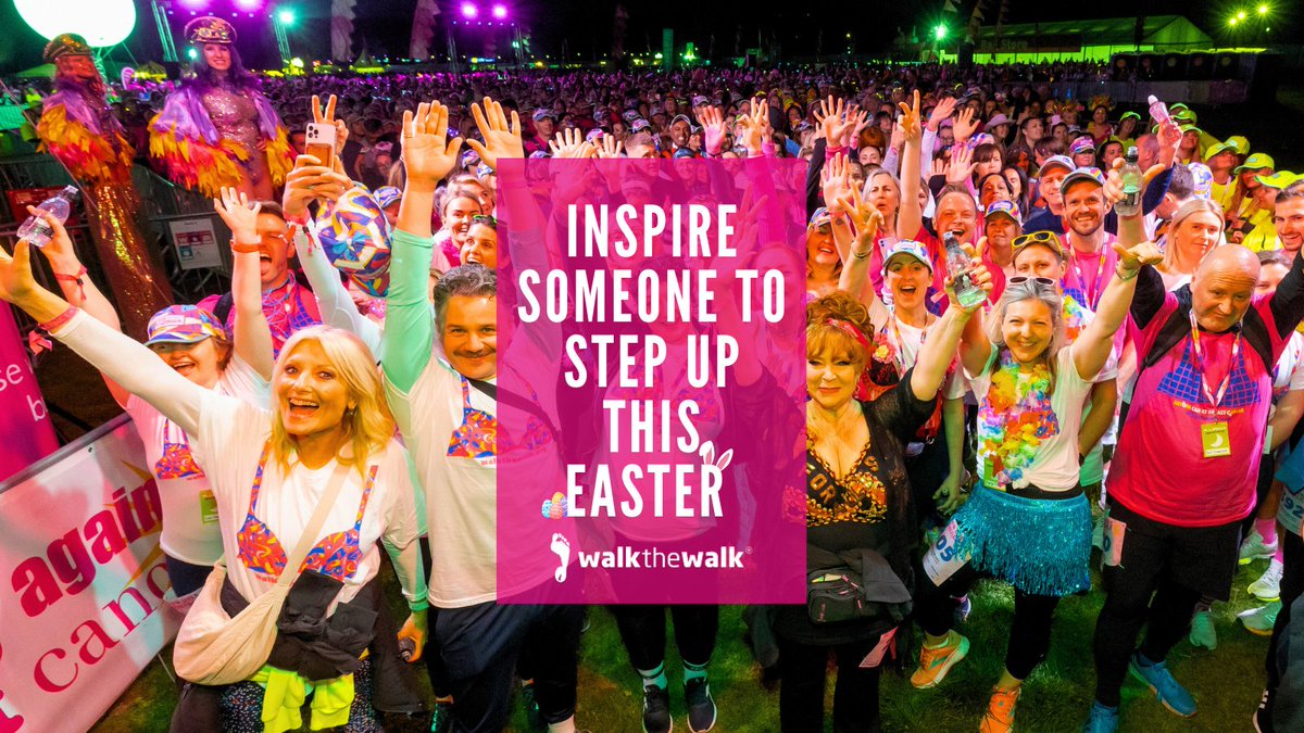 Easter is the perfect time to hatch a plan with a friend, neighbour or family member to WALK or VOLUNTEER at one of our fabulous MoonWalks – London or Scotland! 🌙✨

Share the magic... and the mission! 💕💪

walkthewalk.org